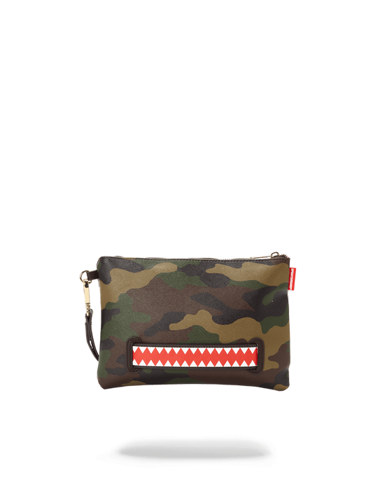Sprayground CHECKS IN CAMOFLAUGE CROSSOVER CLUTCH