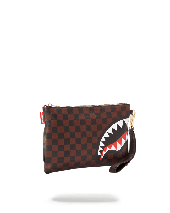 Sprayground CHECKS IN CAMOFLAUGE CROSSOVER CLUTCH