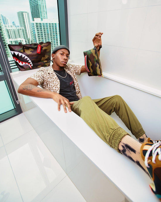 Sprayground CHECKS IN CAMOFLAUGE TOTE