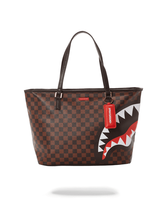 sprayground CHECKS IN CAMOFLAUGE TOTE