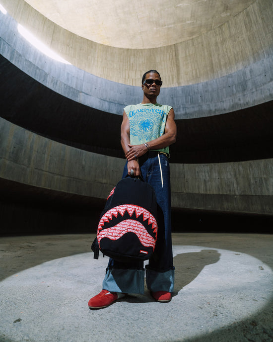 Sprayground CHOMP AND STOMP DLX COTTON BACKPACK