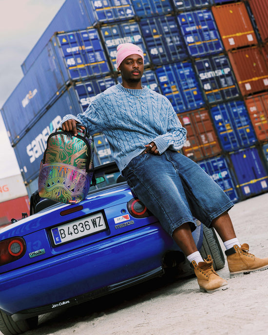 Sprayground CIRCUIT BOARD MAGNETIC GRID BACKPACK