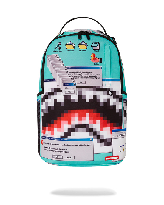 sprayground CLEANUP YOUR DESKTOP BACKPACK