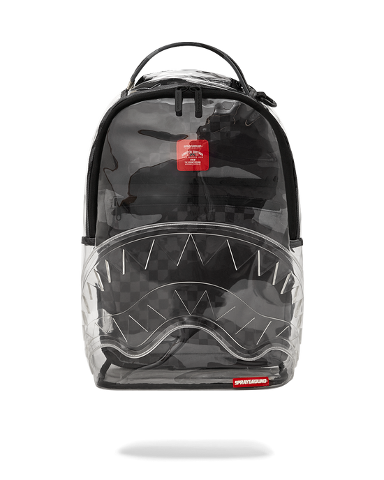 sprayground CLEAR AS NIGHT - CLEAR DLX BACKPACK