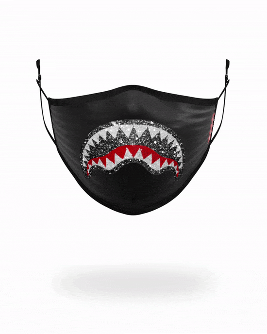 sprayground CLEARCUT FACE MASK (BLACK)