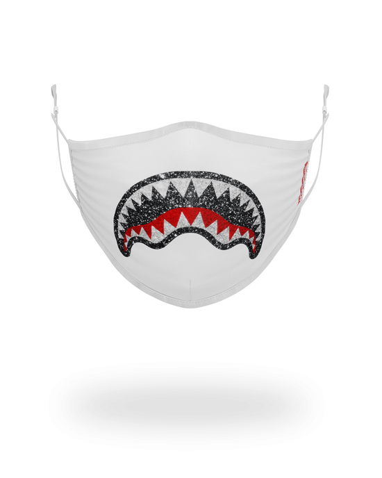 Sprayground CLEARCUT FACE MASK (WHITE)