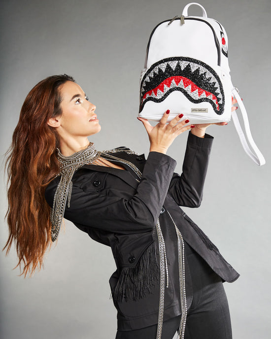 Sprayground CLEARCUT SAVAGE BACKPACK (WHITE)