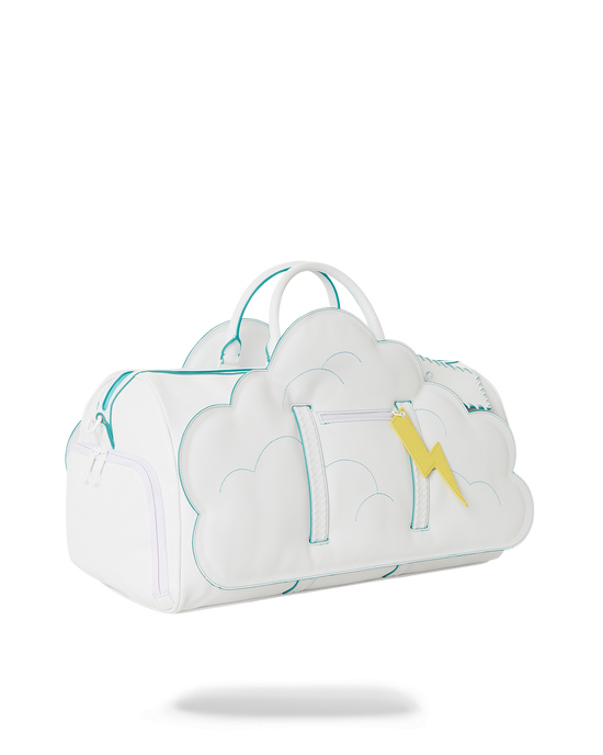 Sprayground CLOUDY WITH A CHANCE OF SHARK DUFFLE