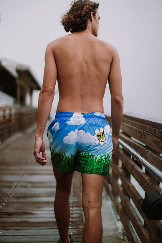Sprayground CRAZY DAISIES SWIM SHORTS