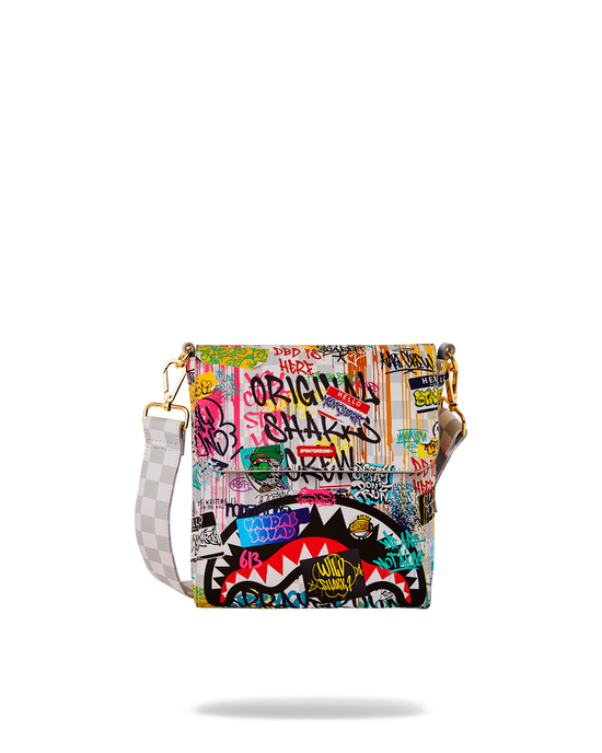 sprayground CREATE ANOTHER DAY MESSENGER SLING