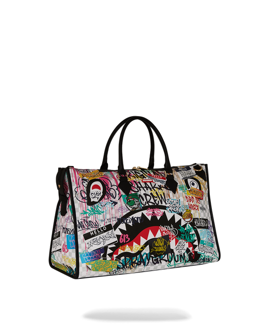 Sprayground CREATE ANOTHER DAY PYRAMID DUFFLE