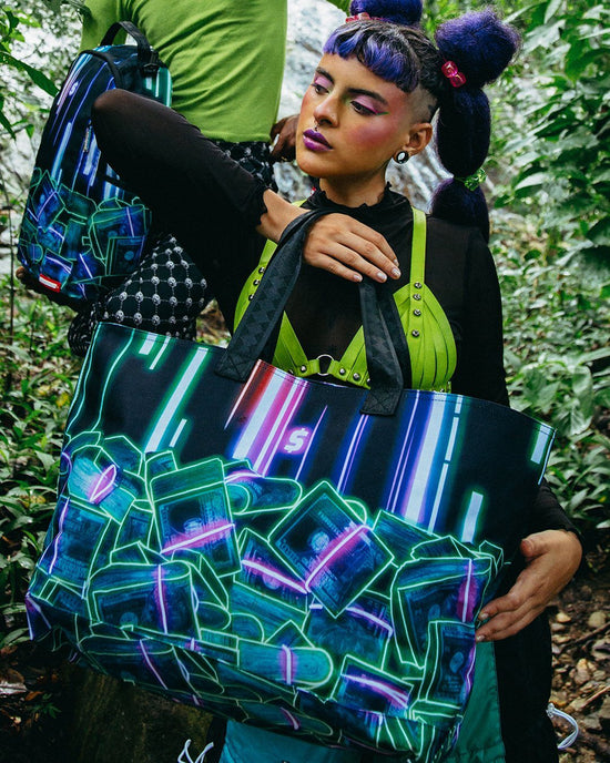 Sprayground 暗号通貨スタック (CRYPTO STACKS) TOTE