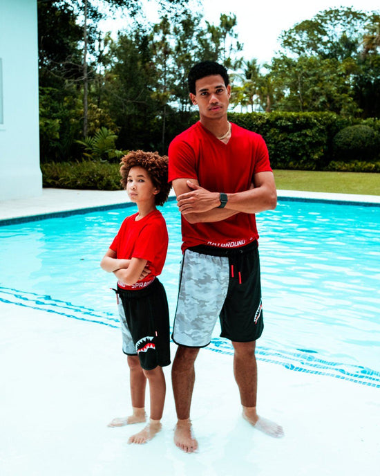 Sprayground DAMAGE CONTROL CORTO SWIM TRUNKS