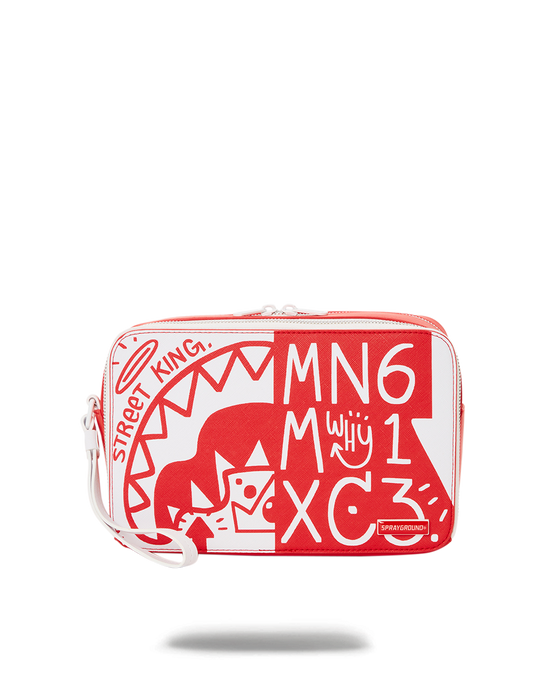 sprayground DANGER DANGER TOILETRY BAG