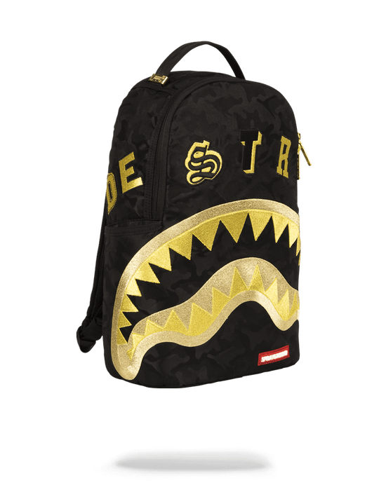Sprayground DESTROY SHARK (GOLD CAMO)