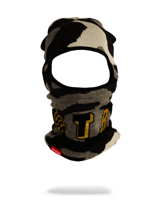 Sprayground DESTROY SKI MASK (GOLD CAMO)