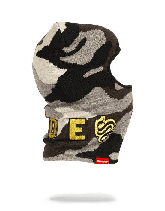 Sprayground DESTROY SKI MASK (GOLD CAMO)