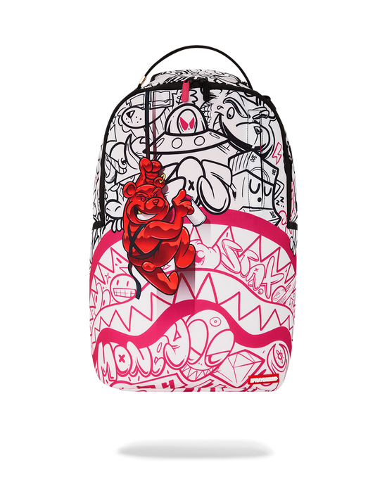 sprayground DIABLO ART CRITIQUE DLXSR BACKPACK