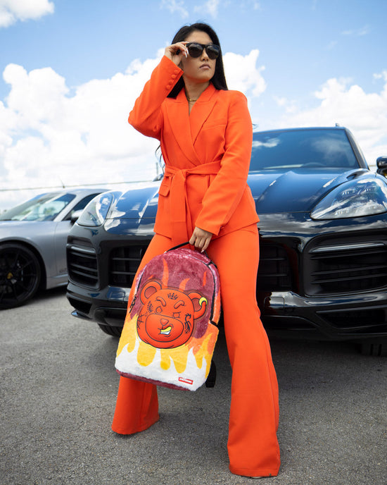 Sprayground DIABLO COZY VELOUR FUR BACKPACK