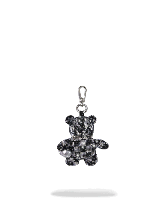sprayground DIAMOND HEIST BEAR CUB KEYCHAIN