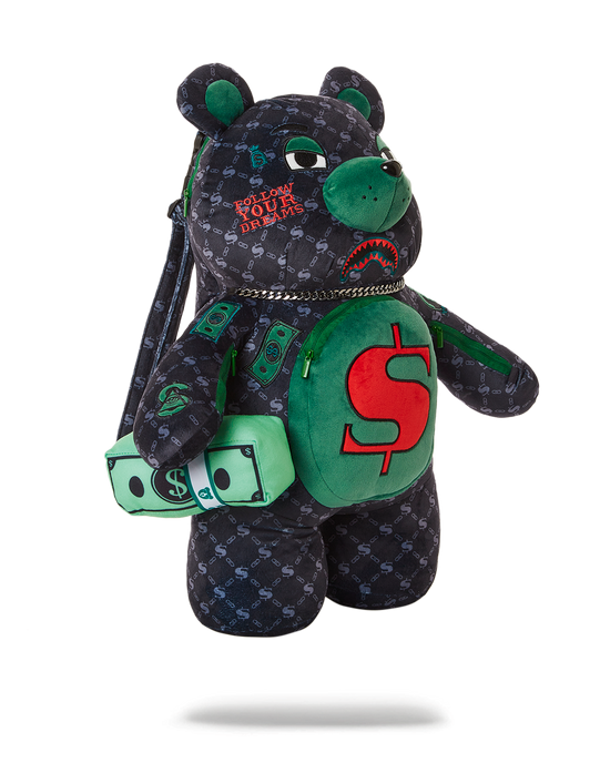 Sprayground DINERO MONEYBEAR TEDDYBEAR BACKPACK