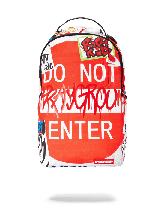 sprayground DO NOT ENTER