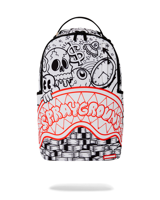 sprayground DOODLE DAY DREAMS DLXSR BACKPACK