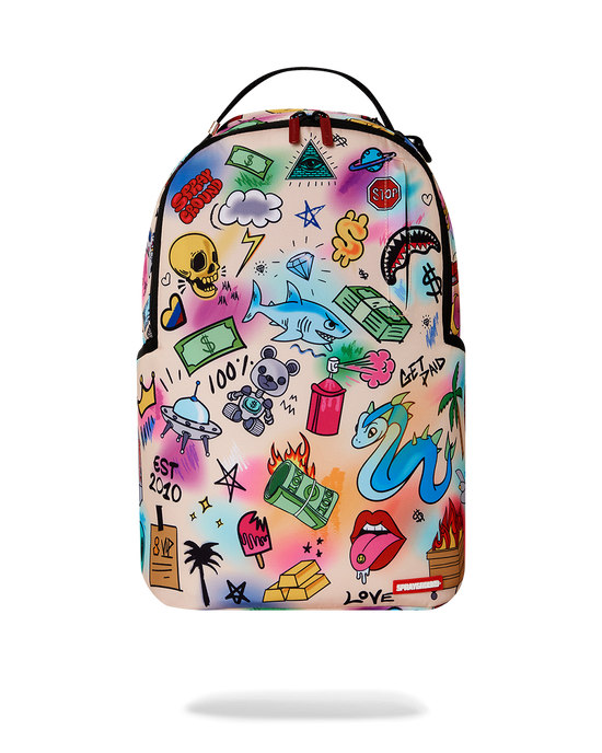 sprayground DOODLE DAZE BACKPACK