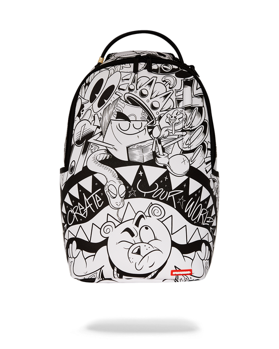 sprayground DOODLE KING BACKPACK