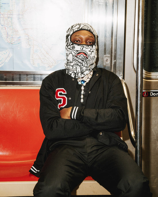 Sprayground DOODLE SHARK SKI MASK