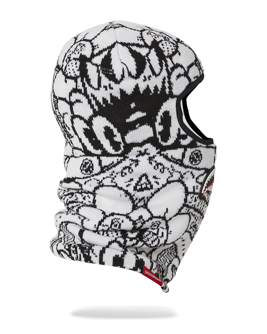 Sprayground DOODLE SHARK SKI MASK