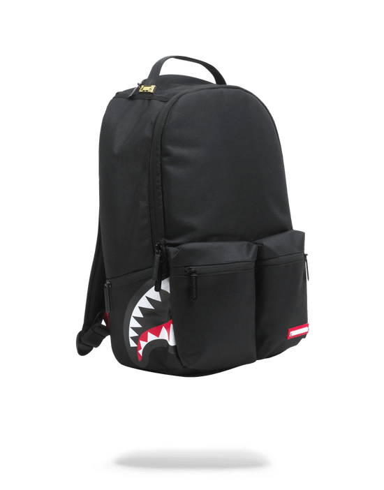 Sprayground DOUBLE CARGO SIDE SHARK (BLACK)