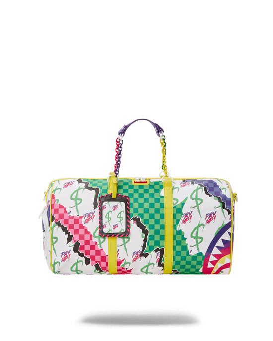 sprayground DREAMY TECHNICOLOR DUFFLE