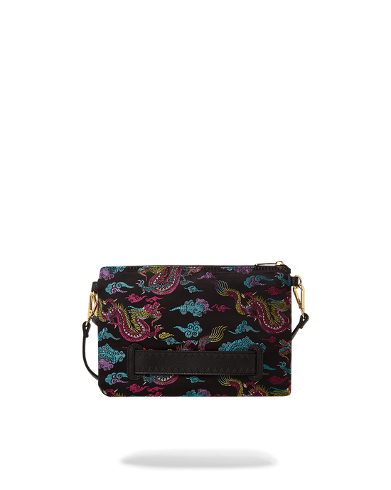 Sprayground EMBROIDERED DRAGONS CROSSOVER CLUTCH
