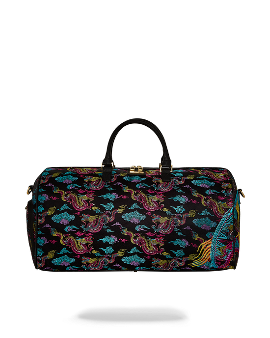 sprayground EMBROIDERED DRAGONS DUFFLE