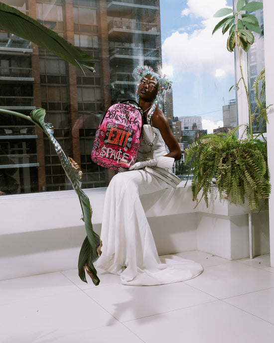 Sprayground EXIT COLLAB - LIFE OF THE PARTY BACKPACK