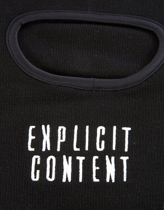 Sprayground EXPLICIT CONTENT SKI MASK