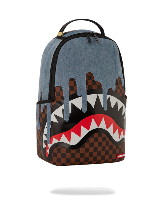 Sprayground FABRIC HOUSE SHARK DRIP BACKPACK
