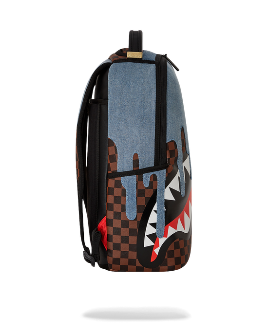 Sprayground FABRIC HOUSE SHARK DRIP BACKPACK