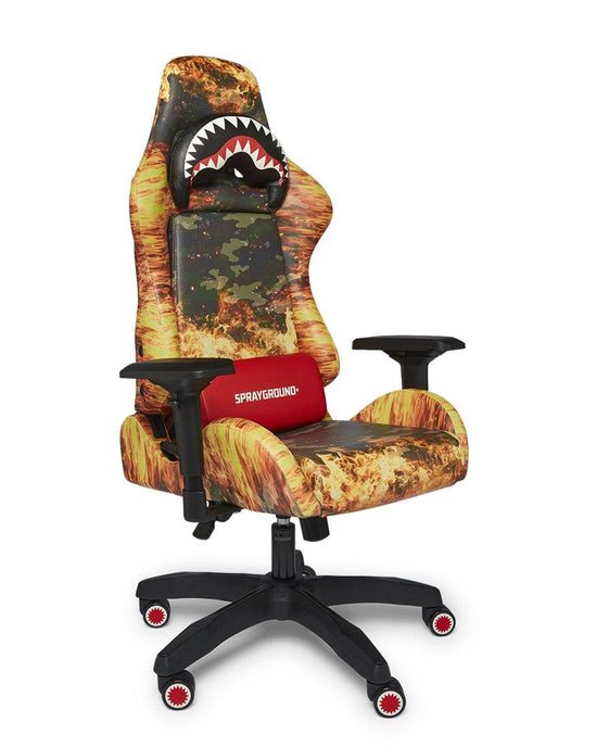 Sprayground FIRE CAMO GAMING CHAIR - SUPER RARE