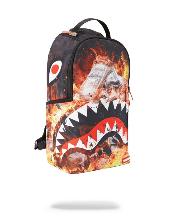 Sprayground FIRE MONEY SHARK