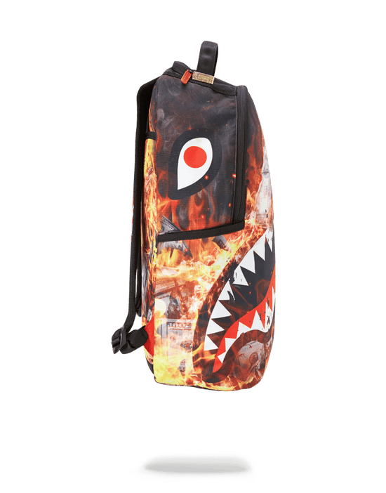 Sprayground FIRE MONEY SHARK