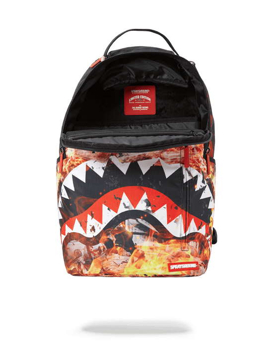 Sprayground FIRE MONEY SHARK