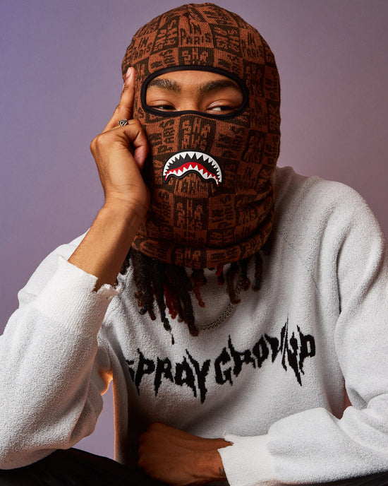 Sprayground FRENZY SHARK SKI MASK