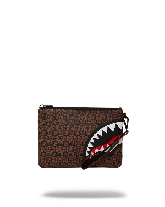 sprayground FRENZY SHARKS CROSSOVER CLUTCH