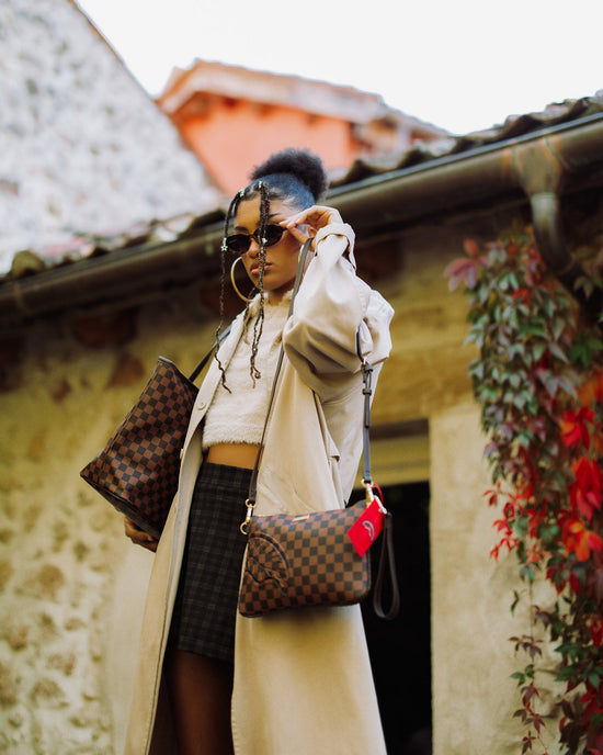 Sprayground FROM PARIS WITH LOVE CROSSOVER CLUTCH