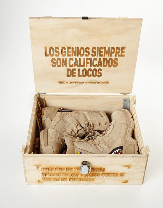 Sprayground FUERZA COBRA COMBAT BOOTS