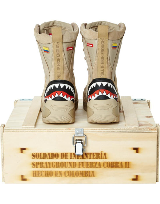 sprayground FUERZA COBRA COMBAT BOOTS