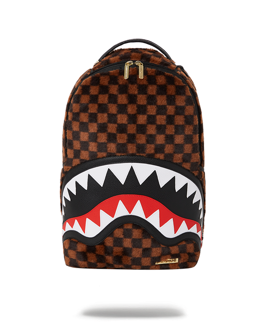 sprayground FURRR SHARKS IN PARIS BACKPACK (DLXV)