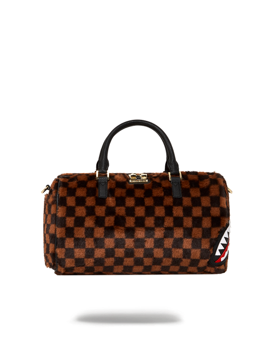 sprayground FURRR SHARKS IN PARIS MINI DUFFLE